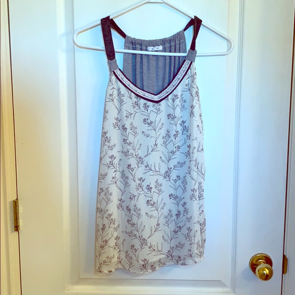 Flowy Floral Tank